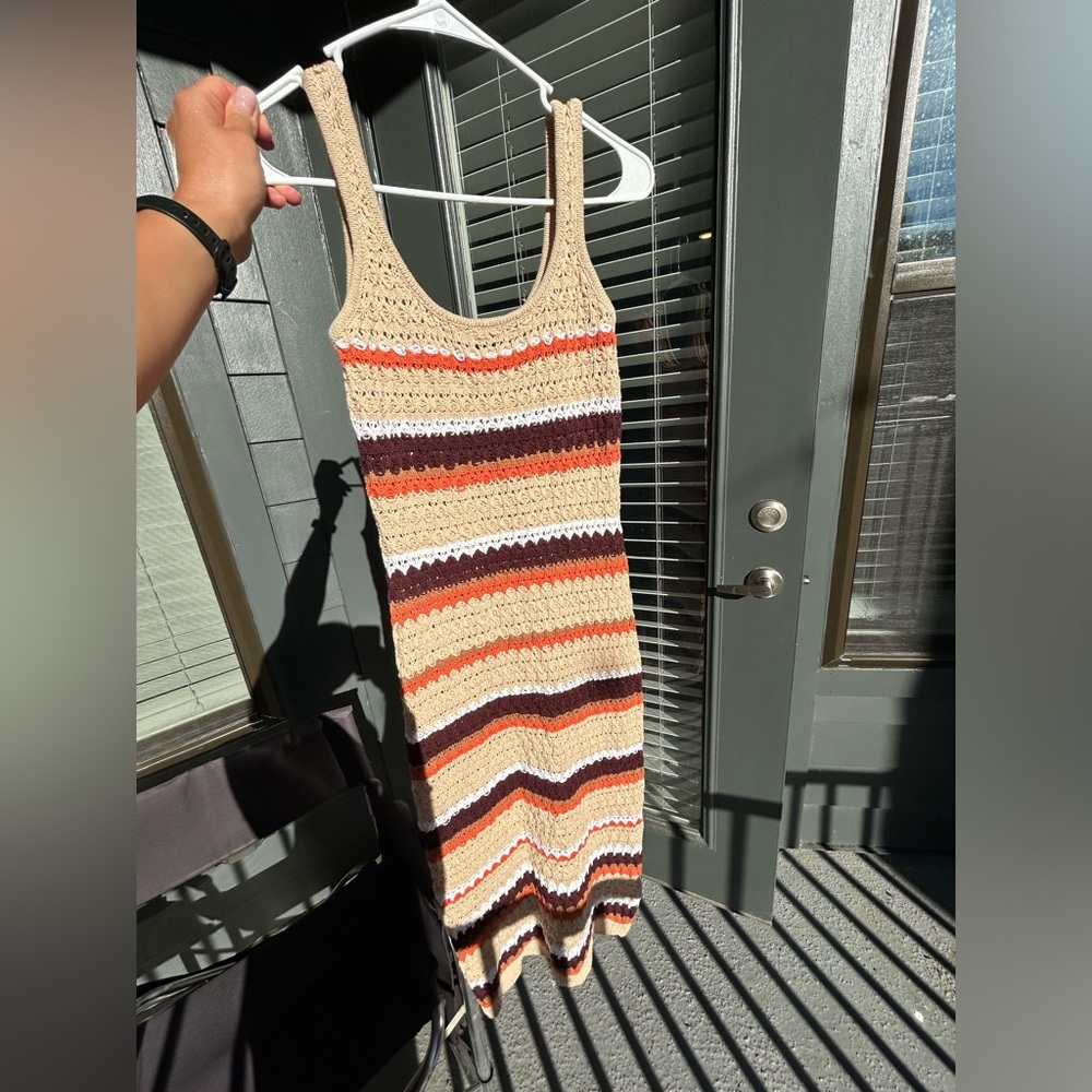 Knit maxi dress